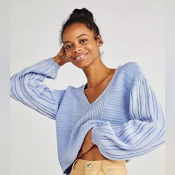 Free People Sweaters - Free People When It Rains V Neck Sweater